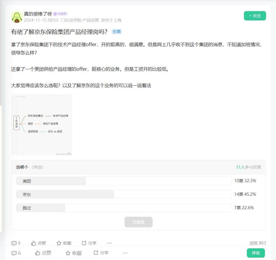 有佬了解京东保险集团产品经理岗吗？_牛客网